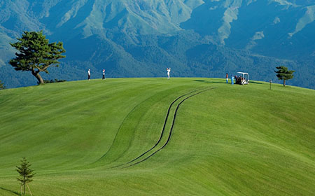 輕揮桿.熊本高爾夫5日~3場球